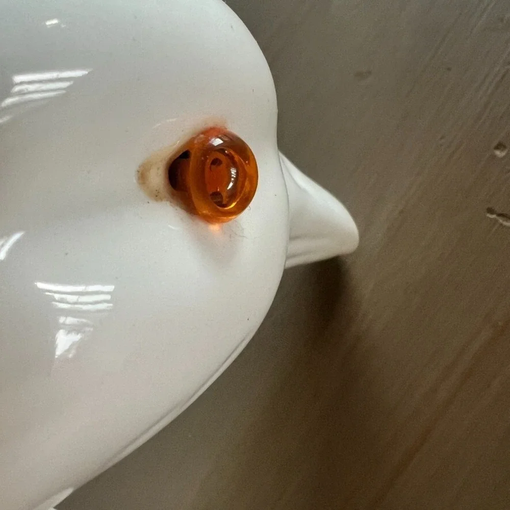 Porcelain Neutral White Ceramic Goose Wall Hook Farmhouse‎ Towel Kitchen Decor